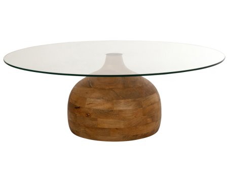 ELLAS Salontafel helder glas 100 cm breed ELLAS Salontafel helder glas 100 cm breed
