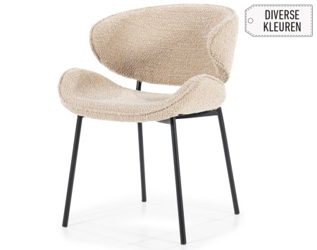 YUKON Eetkamerstoel Beige YUKON Eetkamerstoel Beige