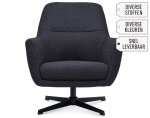 CALGARY Draaifauteuil Alpine, onyx CALGARY Draaifauteuil Alpine, onyx