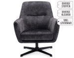 CALGARY Draaifauteuil Adore, antracite CALGARY Draaifauteuil Adore, antracite