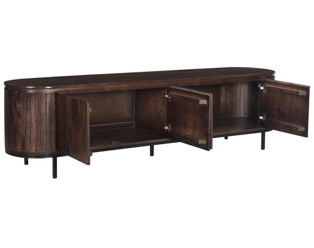 ACADIA tvmeubel walnoot 210cm 3