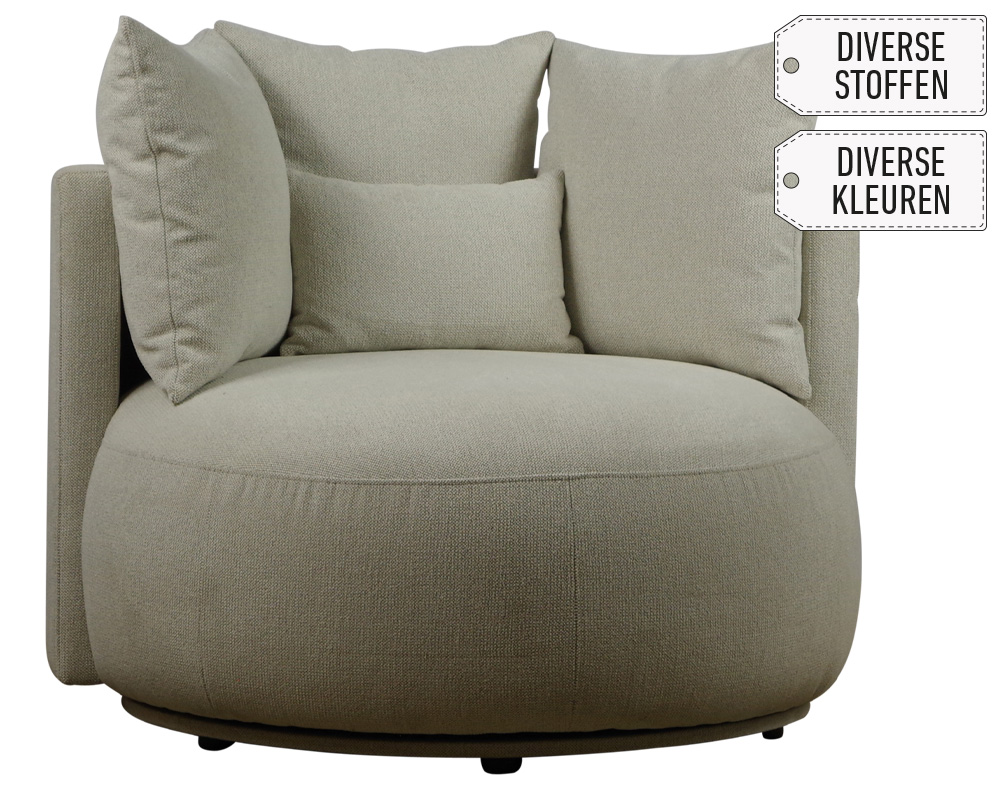 LONDON fauteuil draaibaar 1