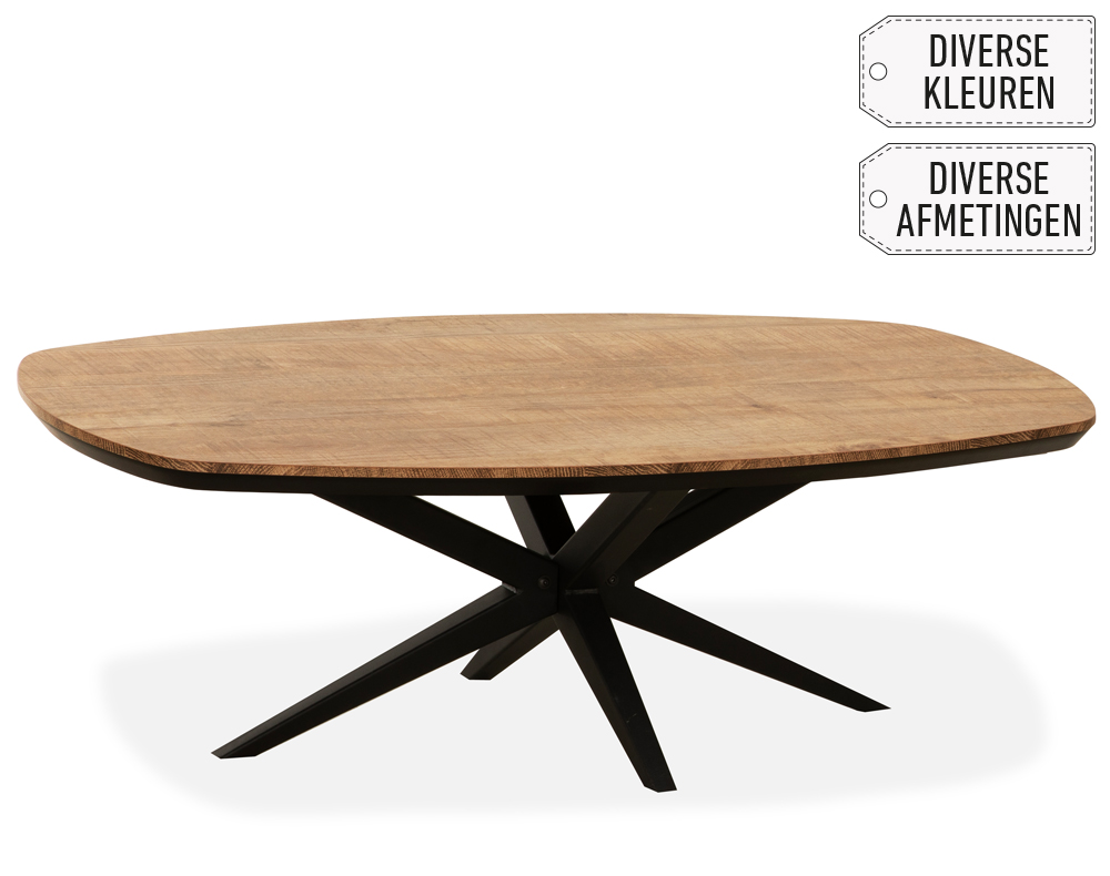 Laramie Salontafel Deens Ovaal Mango