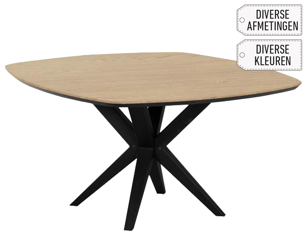 Laramie eettafel Deens Deens Vierkant